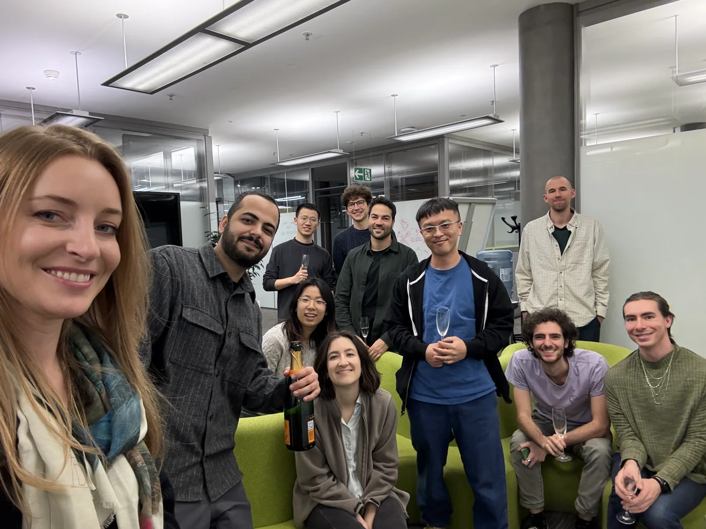 Lab members gathering in 2025
